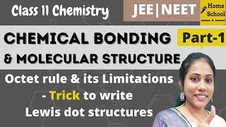 Chemical Bonding Class 11 Chemistry  Chapter 4  JEE NEET  Part1 [upl. by Danete704]