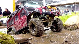 AWESOME RC SCALER amp CRAWLER I RC CRAWLER TRUCK TEAM KTM I EXTREM MUDDY CONDITIONS I INTERMODELLBAU [upl. by Lovell]