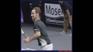 Retiring Richard Gasquet Becomes SecondOldest Player To Win Moselle Open Match [upl. by Nitsud]