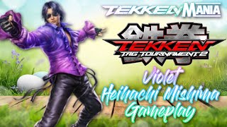 Tekken Tag Tournament 2 VioletHeihachi Mishima Gameplay [upl. by Leasa101]