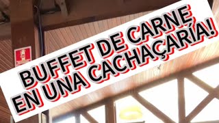 Hartándonos de carne en un buffet brasileño [upl. by Arobed]