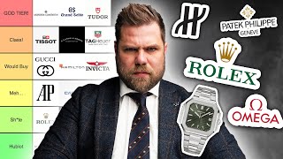 Watch Expert Brutally Ranks Watch Brands For 2024 Harshest yet [upl. by Aicitan]