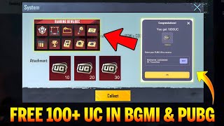 😍FREE UNLIMITED UC IN BGMI amp PUBG MOBILE NEW EVENT WATCHING ADS UPDATE 30 ParasOfficialYT [upl. by Lleret]