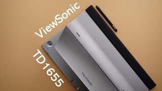 ViewSonic TD1655 Touch Screen Portable Monitor  Full Review [upl. by Polky]