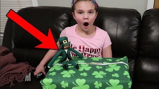 Mystery Package From Leprechaun Elf On The Shelf Not Creepy Toy Company Sent Us A Gift [upl. by Player]