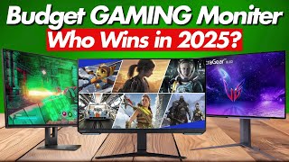 Best Budget Gaming Monitors 2025  Who is The New 1 [upl. by Juana]