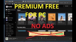 Remove ADS From Spotify On PC NO ACCOUNT BAN 2021  Free Spotify Premium [upl. by Hooge]