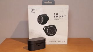 BampO E8 Sport Wireless Earphones Review amp Features [upl. by Mackenie806]