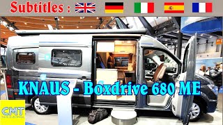 KNAUS  Boxdrive 680 ME  CMT Stuttgart 2023 58 [upl. by Rehpotsihrc]