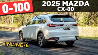 2025 Mazda CX80 G40e 6CYL review 0100 amp POV test drive [upl. by Johannes11]