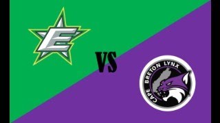 Down East Auto Parts Stars vs Cape Breton Lynx  November 17th  130pm [upl. by Ahtelrac]