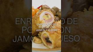 ¡ENROLLADO DE POLLO 🍗 CON JAMÓN Y QUESO 🧀 RECETA PRÁCTICA y BUENAZA para preparar en poco tiempo [upl. by Einniw941]