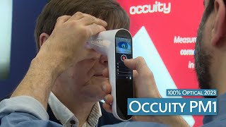 Occuity showcases the PM1  handheld noncontact pachymetry [upl. by Ticon208]