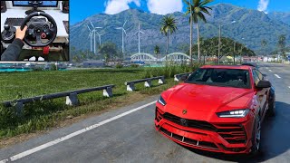 THE CREW MOTORFEST  LAMBORGHINI  STEERING WHEEL LOGITECH G29 GAMEPLAY [upl. by Yrac925]