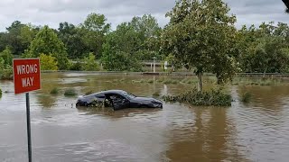 EtatsUnis les dégâts de la tempête Béryl à Houston au Texas  AFP [upl. by Enymzaj]