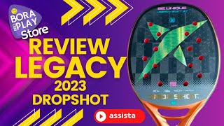 REVIEW RAQUETE BEACH TENNIS  DROPSHOT  LEGACY 2023 [upl. by Netfa]