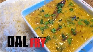 Dal Fry Recipe  Dal tadka recipe  Punjabi Restaurant style [upl. by Ellehcsar]