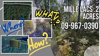 Mille Lacs 2 Acres 099670390 Elevated  Blk 2 Lot 11 Sugarbush Cir Garrison MN 56450 [upl. by Hammel]