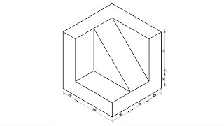 Engineering Drawing Isometric And Projection 24 [upl. by Esmerolda]