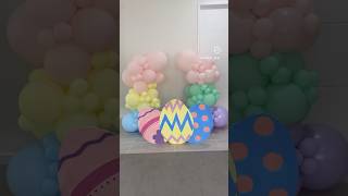 How I make an Egg Standee for Easter Balloon Decoration [upl. by Roth]