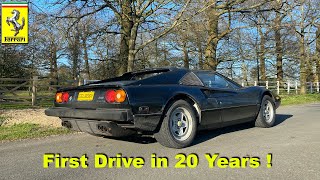 Ferrari 308 First Drive in 20 Years  Major Service pt2 [upl. by Garwin322]