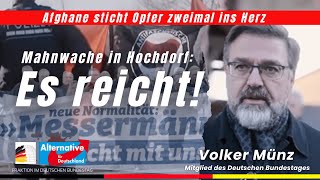 Mahnwache in Hochdorf Es reicht  Volker Münz MdB [upl. by Aztirak640]