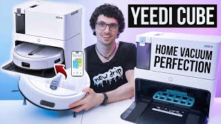 yeedi cube Review Robot Vacuum Perfection Self Emtpying Cleaning amp Drying  2023s BEST [upl. by Alejandro32]