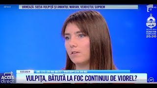 Dezvăluiri șocante Vulpița în tandrețuri cu nașul Mirela Vaida „Înnebunesc plec acasăquot [upl. by Adnih218]