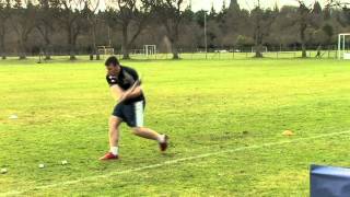 6 Core Shinty Skills  Passing and Hitting [upl. by Raney]