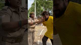 Police wali be pita shortvideos [upl. by Yesac]