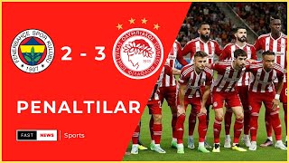 Fenerbahçe  Olympiakos 10 Maç Özeti PEN 23  UEFA Avrupa Konferans Ligi  Çeyrek Final 2 Maç [upl. by Nnaer568]