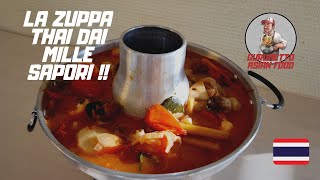 Ricetta TOM YAM KUNG  La zuppa Thai dai MILLE SAPORI [upl. by Snider]