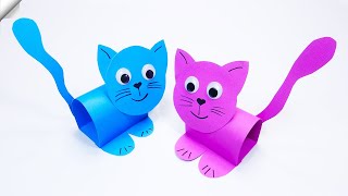 Amazing Paper CAT Paper crafts [upl. by Lema]