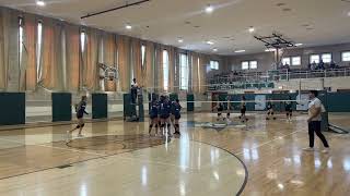 CA vs Steinmetz Girls Volleyball VarsityJV [upl. by Ainiger]