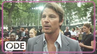 Josh Hartnett on the Actors Strike at Oppenheimer UK Premiere [upl. by Icam435]