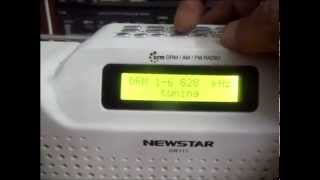 All India Radio Delhi A Nangli Simulcast  819 kHz Analog  828 kHz DRM 1115 IST 17 Nov 2014 [upl. by Odie193]