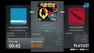 Mexicola  Queens Of The Stone Age Bass  C F Bb Eb Rocksmith 2014 [upl. by Archie]