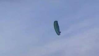 paragliding wingover goes wrong [upl. by Thurlow]