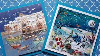 CHRISTMAS IN JULY puzzle cards christmas card recycling [upl. by Cima360]