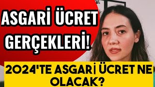 ASGARİ ÜCRET 2024 NE KADAR OLACAK 2024te ASGARİ ÜCRET NE OLUR asgariucret asgariücret2024 [upl. by Kopple721]