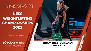 NZSS Weightlifting Championships 2023  Session 1  W49  W71 [upl. by Aseel]