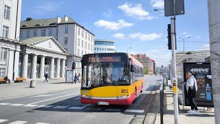 Solaris Urbino 12 III 1112 🚍170 MZA Warszawa ♪ ZF ♪ [upl. by Dauf]