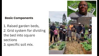 IUN Community Garden Square Foot Gardening 101  2024 [upl. by Aronle]