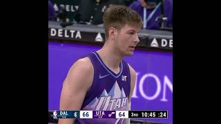 Kyle Filipowski had 14pts and 7reb vs the Mavs 😈🎷 DukeintheNBA [upl. by Mencher]