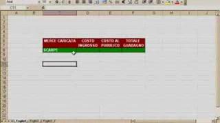 EXCEL imparare ad usarlo tabella di calcolo [upl. by Amado]