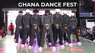 DWP ACADEMY PERFORMS AT GHANA DANCE FESTIVAL 🇬🇭 [upl. by Shelah]