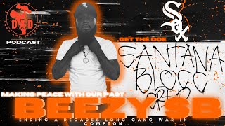 Santana Blocc Crip Beezy SB Opens up on gang beginningsnew music amp making peace with Enemies amp more [upl. by Zurkow431]