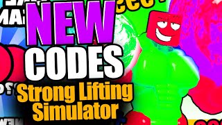 Strong Lifting Simulator CODES  ROBLOX 2023 [upl. by Davies647]