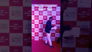 Maxlife insurance Award [upl. by Justino136]