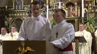 ŚWIĘTA LITURGIA PASCHALNA WIELKA SOBOTA MIKOŁÓW 2014 [upl. by Maghutte]